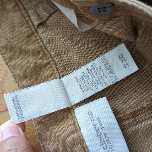 Vintage LIZ CLAIBORNE Brown Shorts Size 12 - Picture 8 of 13